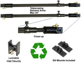 Premium Telescoping Bahama Arms
