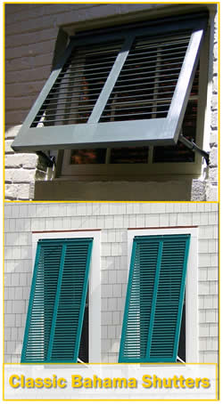 More about our Bahama Shutters