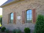 Stained Panel with Rough Cedar Panel - Arch Top (160kb)