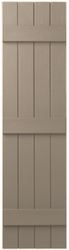4-Board Closed board & batten shutter