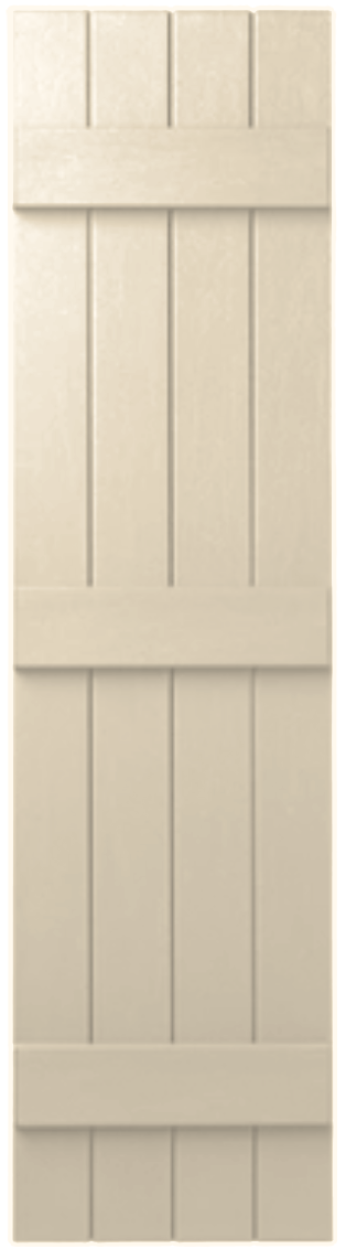 Sand Dollar board and batten shutter