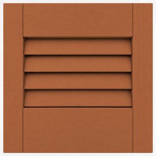 Dutch Boy Deep Rooted (311-7DB) painted on a louvered shutter