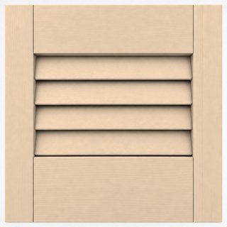 Dutch Boy Melodious Ivory (313-2DB) painted on a louvered shutter