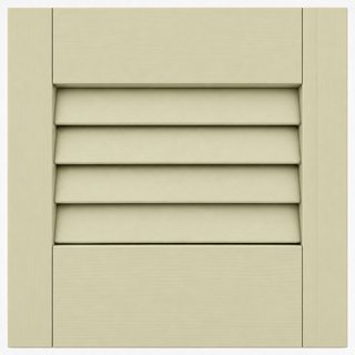 Sherwin-Williams Celery (SW 6421) painted on a louvered shutter