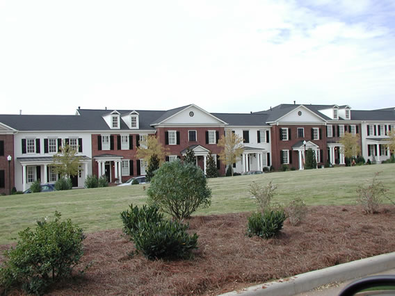 Shutters on Townhomes