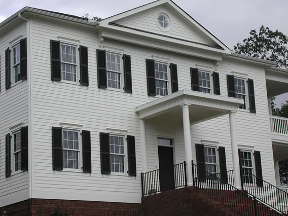 Louvered Exterior Shutters 