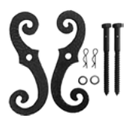 John Wright Aluminum Scroll Shutter Dog