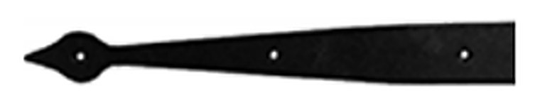 John Wright Faux Spade Strap Hinge