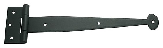 Hand-Forged Bean Strap Hinge