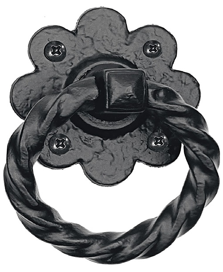 Floral Ring Handle