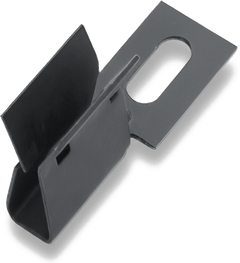 Vinyl shutter mounting clip